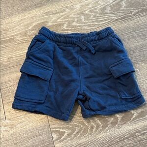 Zara Dark Blue Kids Cargo Shorts